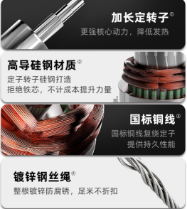 微型電動(dòng)葫蘆電機(jī)組件的加工方法